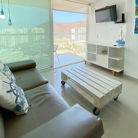 Edificio Areia En Pozos Colorados, Apto 2 Habitaciones 2 Banos Santa Marta  Zewnętrze zdjęcie