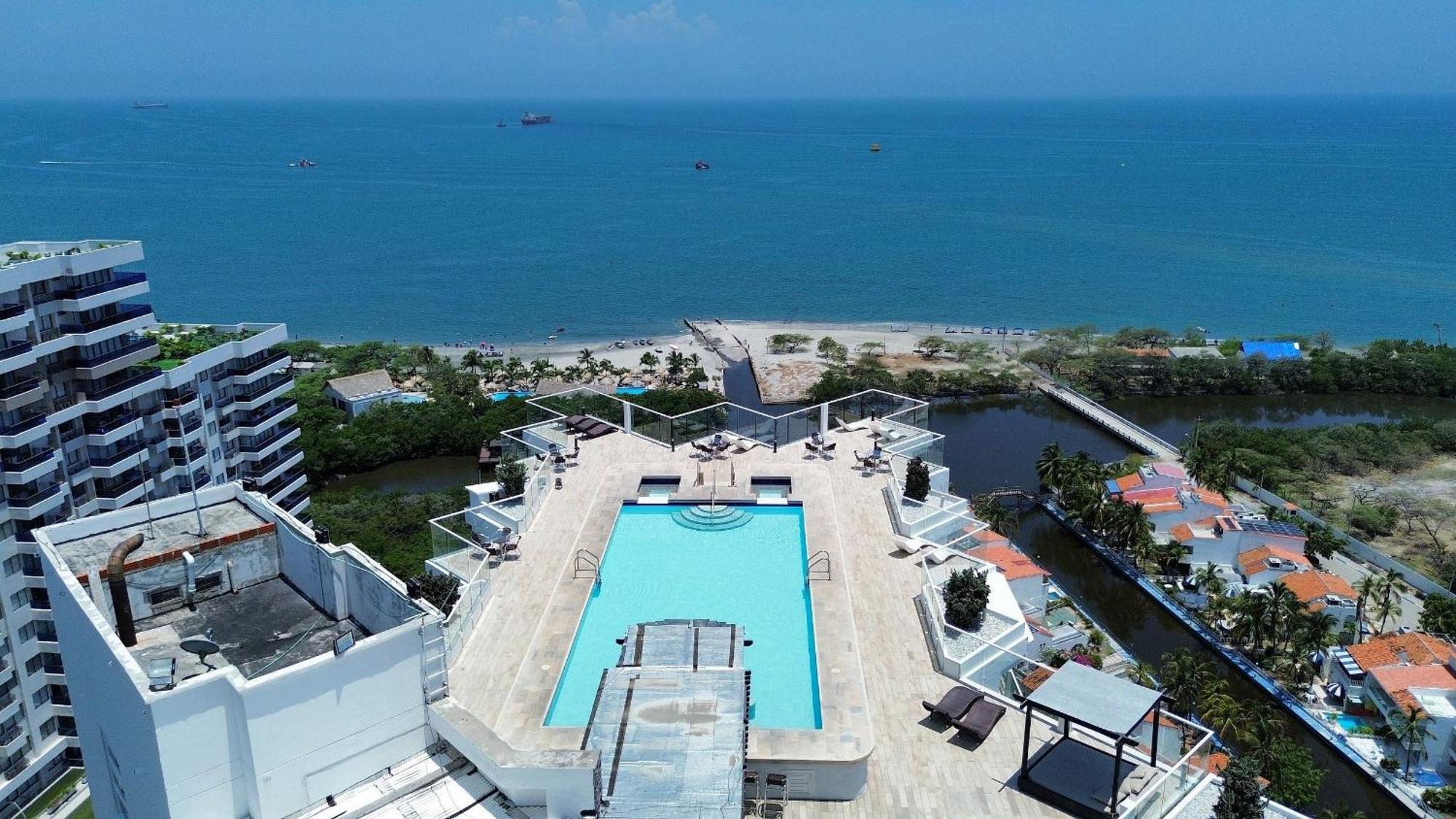 Edificio Areia En Pozos Colorados, Apto 2 Habitaciones 2 Banos Santa Marta  Zewnętrze zdjęcie